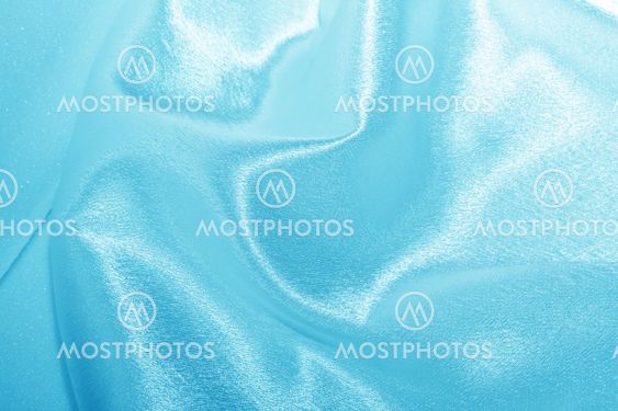 Blue silk