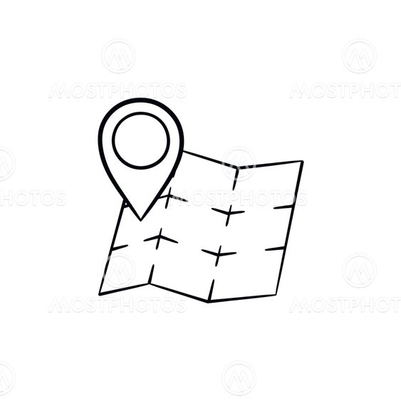 "Map with location pin hand..." av Vige Mostphotos