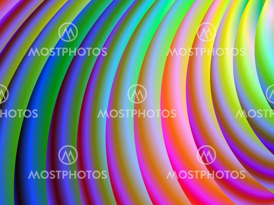 Colorful fractal decorative feature, magic splendor, wonderful harmony and fractal lines. A-0785.
