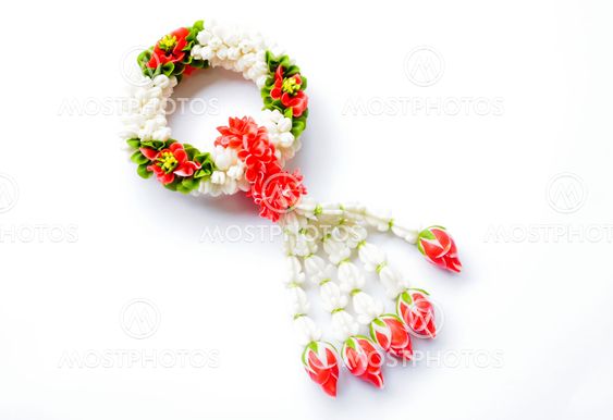 Flower to offering Buddha