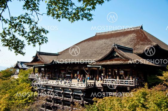 Kiyomizu Dera buddhist temple in Kyoto, Japan