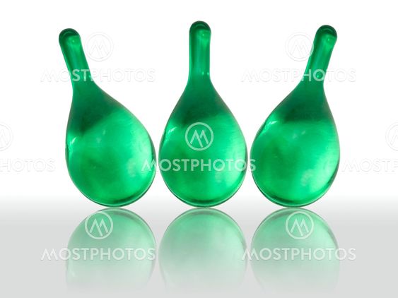 Hair vitamin serum capsule reflect