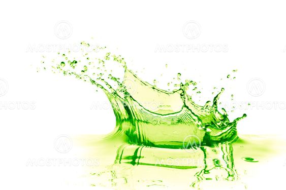 lime drink splash