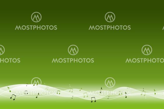 Abstract background with tunes