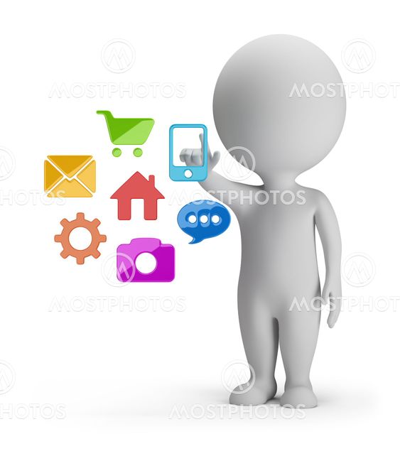 3d small people - choice of applications
