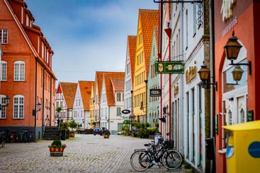 Medieval and Hansa inspired living area Jakriborg in...