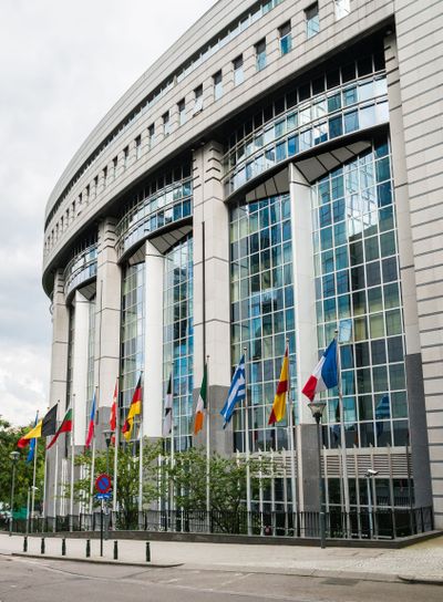 European Parliament in Brussels, Belgium