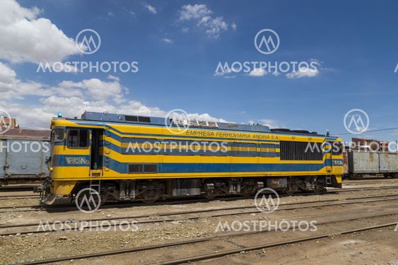 Locomotive Uyuni Train Station