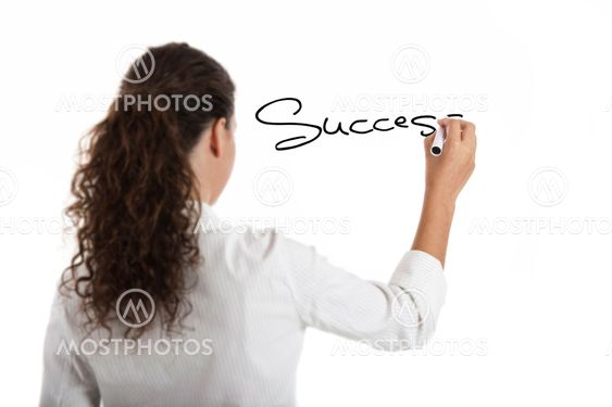 Drawing the word Sucess
