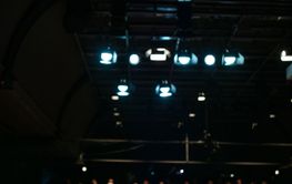 Speaker giving a talk on corporate Business Conference....