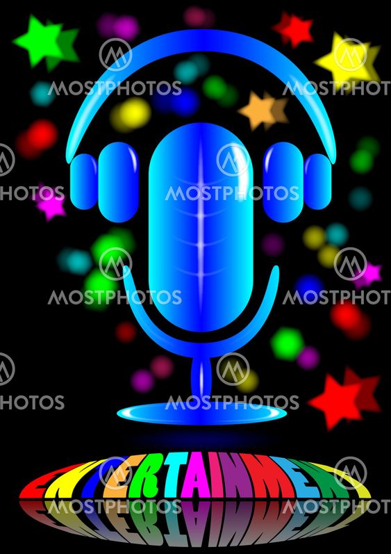microphone and headphone