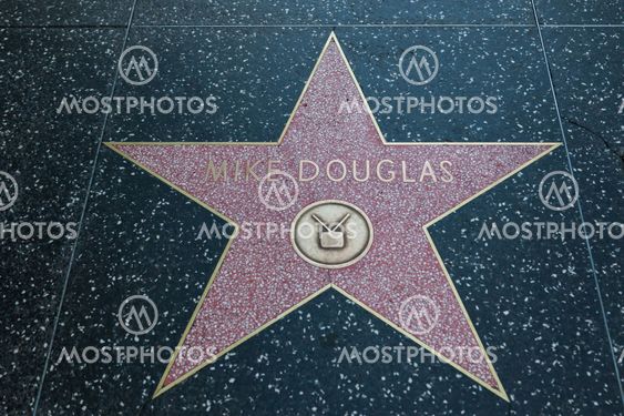 Mike Douglas Hollywood Star