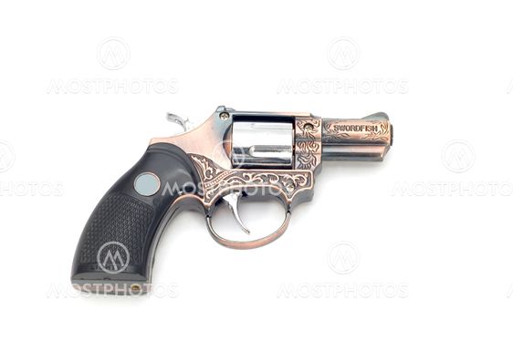 Lighter pistoolit valkoisella