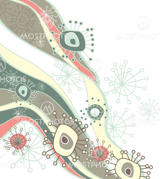 abstract cute vector background