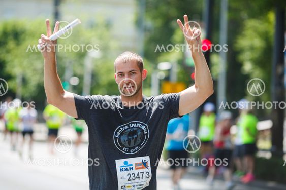 A charity marathon in Budapest