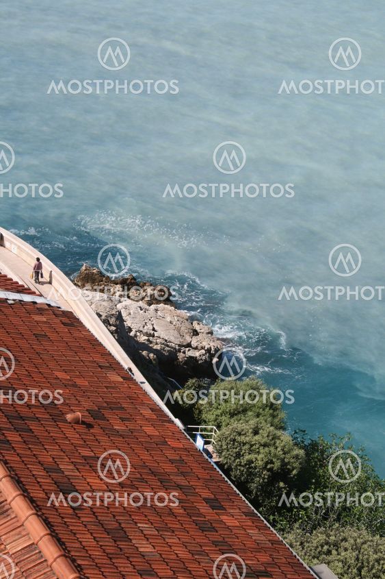 View from La Colline de Chateau, Nice