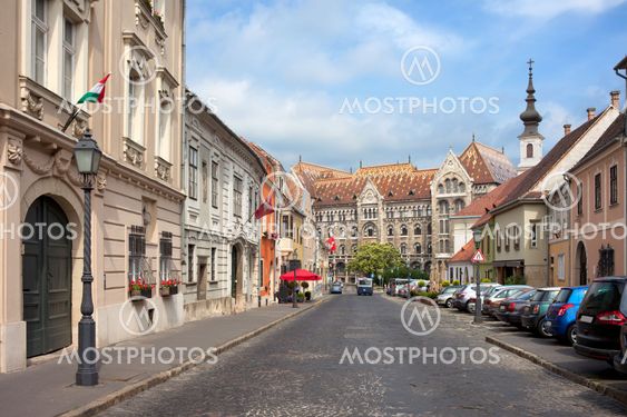 Castle District in Budapest