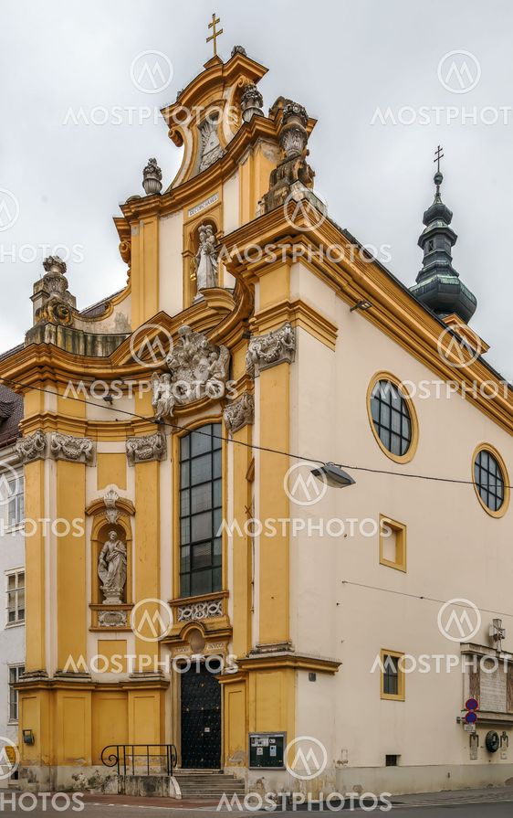 Prandtauerkirche in Sankt Polten, Austria