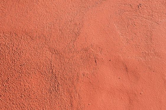 Colored masonry house facade wall