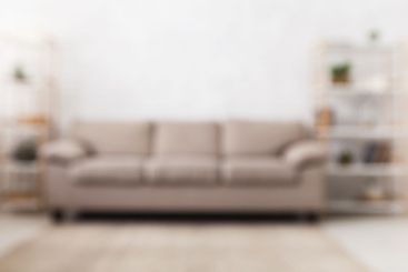 Blured background of modern home living room interior