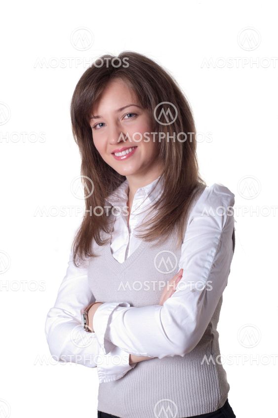 portrait of young business woman