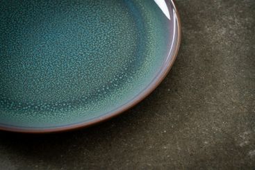 beautiful and vintage  ceramic plate