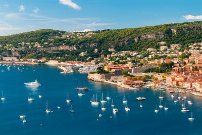 Villefranche-sur-Mer and Cap de Nice on French Riviera
