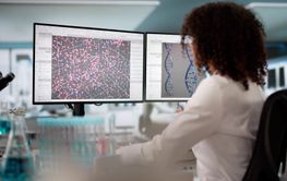 Young Lab Scientist Conductiong Research