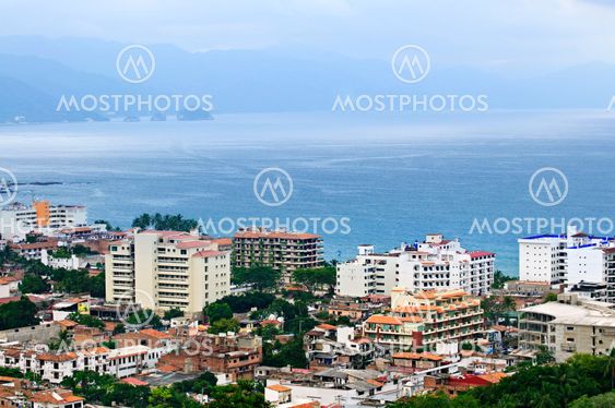 Bylandskab i Puerto Vallarta, Mexico