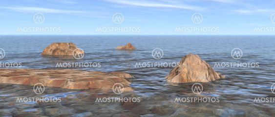 Seaside landskab