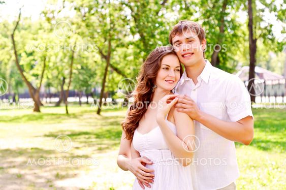 couple in the park