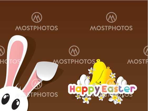 Happy Easter Greeting Card