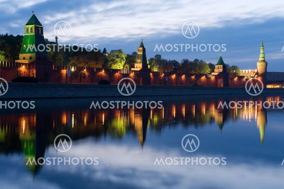 Moscow Kremlin in the morning
