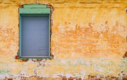 PVC plastic window replacement on an old house for energy...