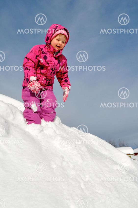 Playful girl
