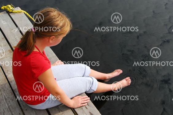 Girl child dock