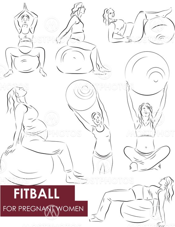 Fitball for pregnant