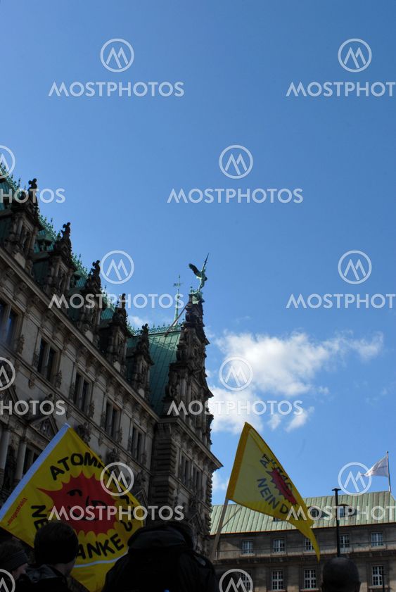 Anti nuclear power protest