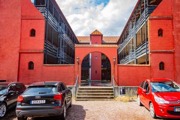 Medieval and Hansa inspired living area Jakriborg in...