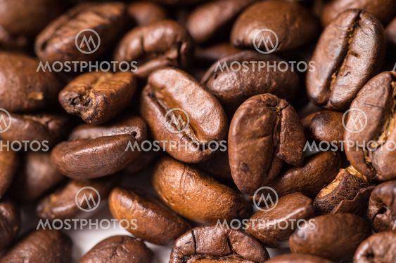 fullframe pile of brown Roasted coffee beans