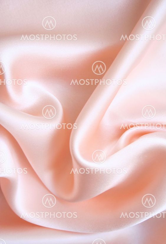 Smooth elegant pink silk as background
