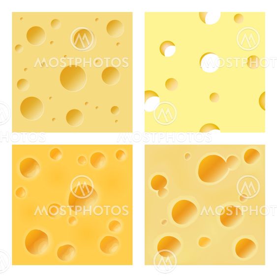 Seamless cheese matrix