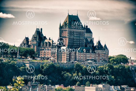 Architecture and Colors of Quebec City