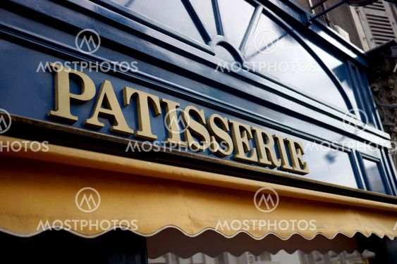 sign for patisserie in france