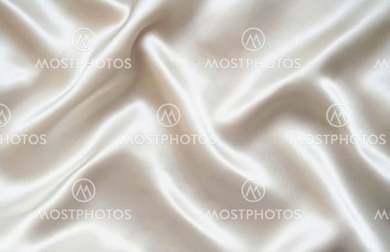 Smooth elegant white silk as background