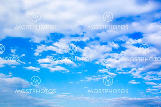 Nature blue sky