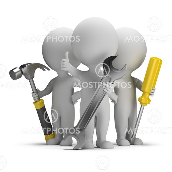 3d small people - excellent repairers