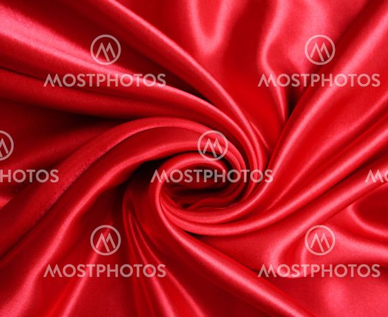Smooth Red Silk as background