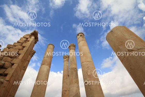 Temple of Zeus,Jarash Jordan