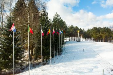 Geographical Centre of Europe, located in Lithuania,...